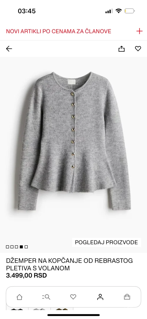 H&M dzemper