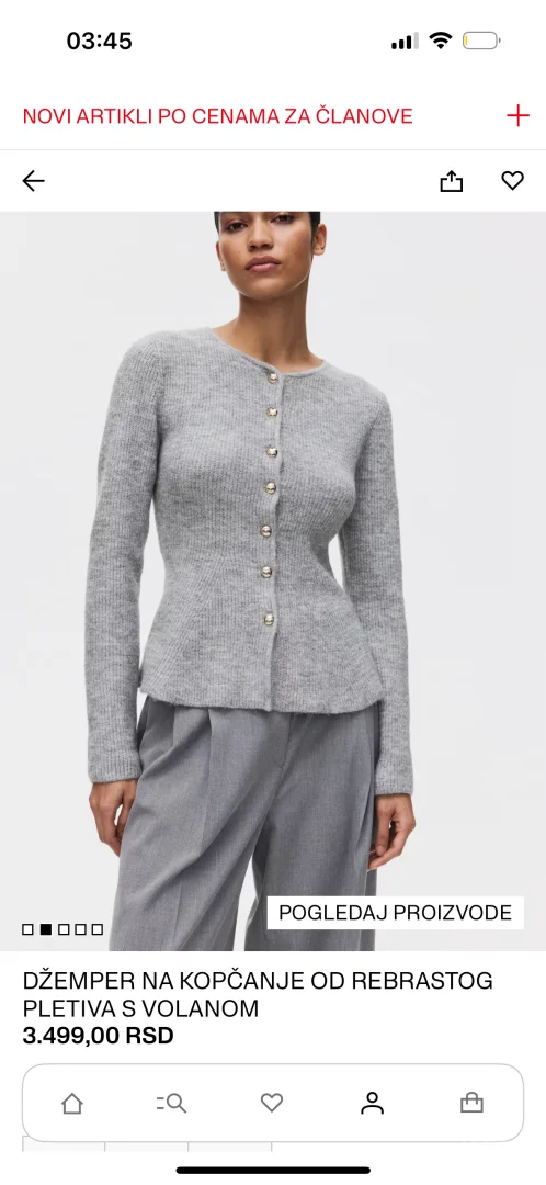 H&M dzemper