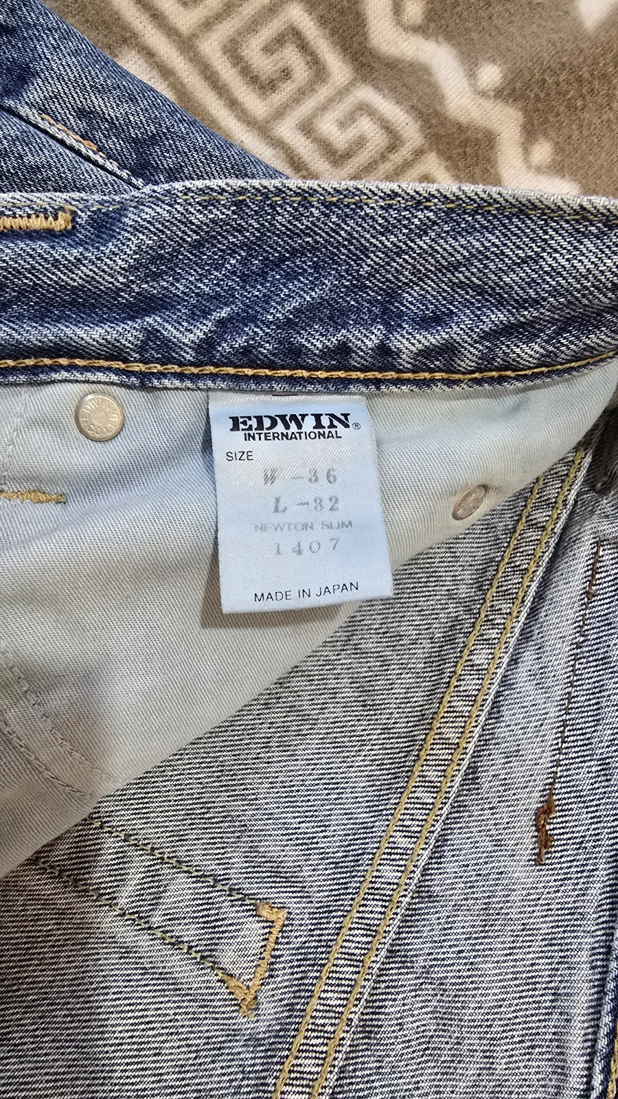Farmerke Edwin Made in Japan Vintage Slim model 1990s