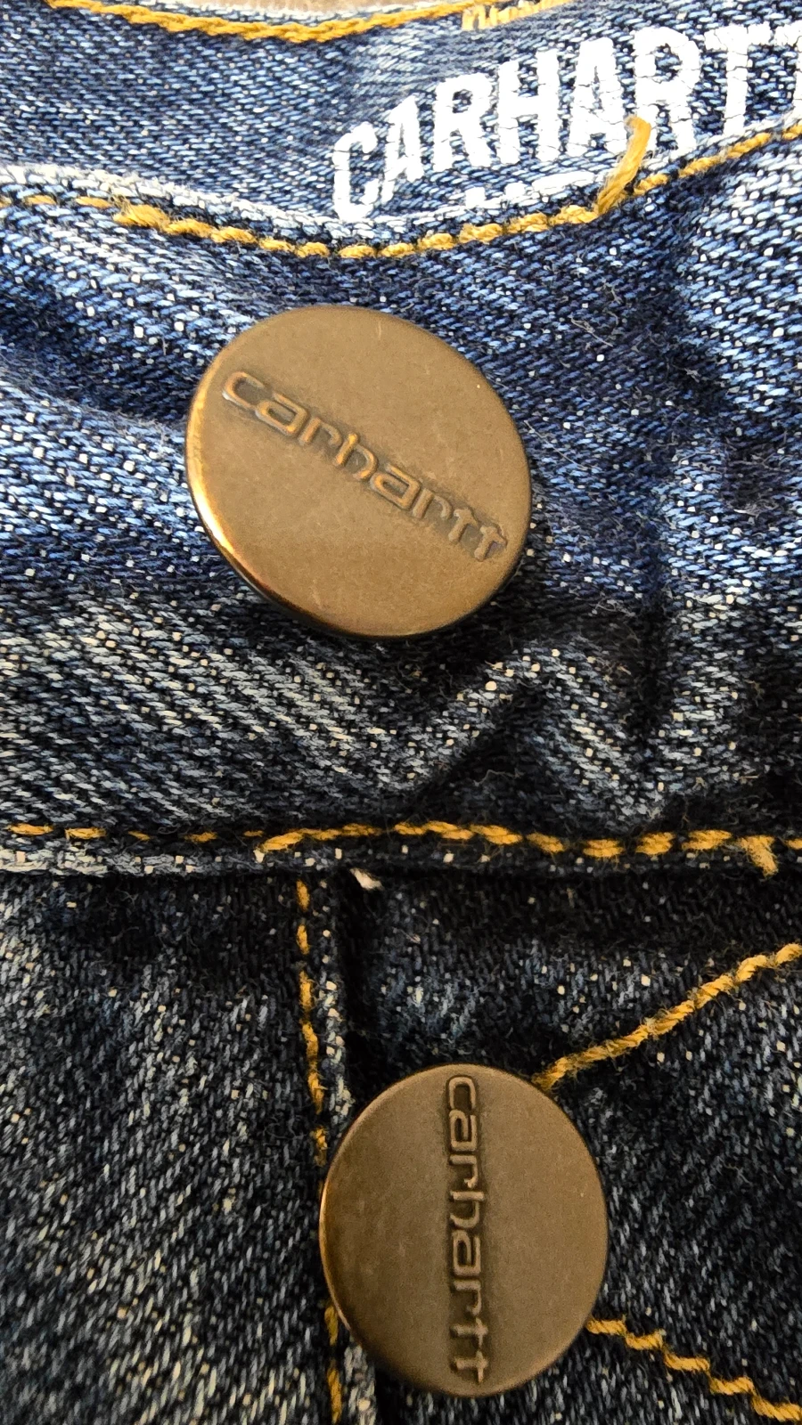 Farmerke Carhartt WIP 2010s Klondike Denim Jeans