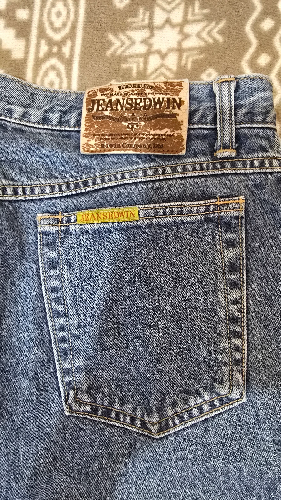 Farmerke Edwin Made in Japan Vintage Slim model 1990s