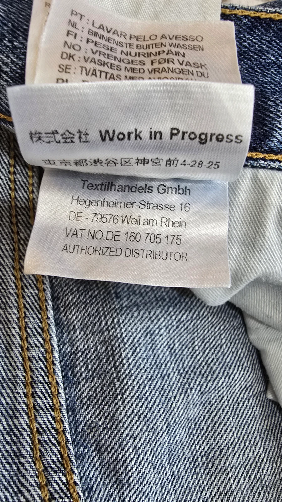 Farmerke Carhartt WIP 2010s Klondike Denim Jeans