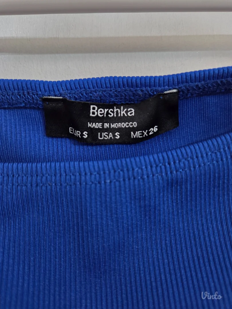 Bershka plavi top