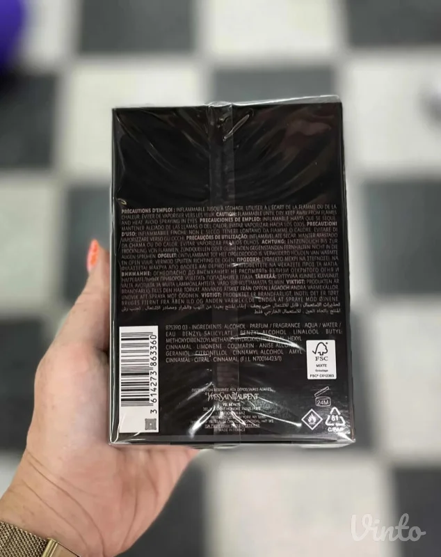 YSL Black Opium EDP 90ml - NOVO ORIGINAL, NEOTPAKOVANO