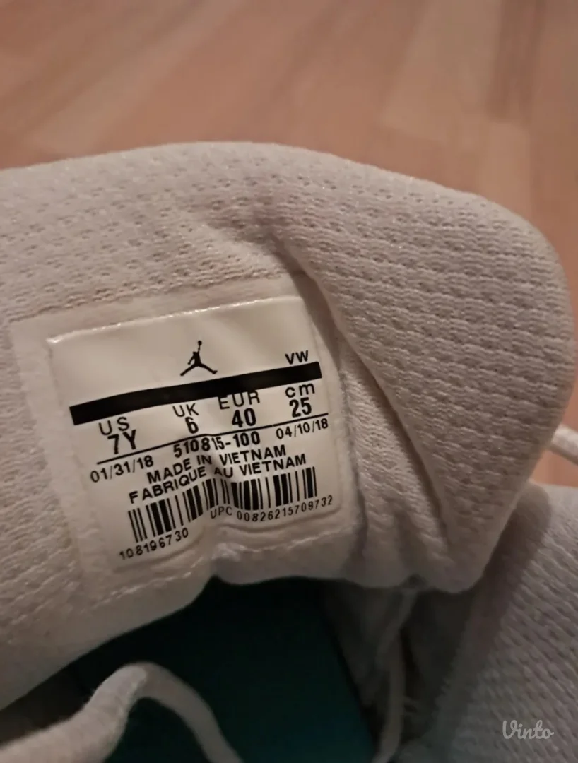 Air Jordan 12 "White/Aqua" patike