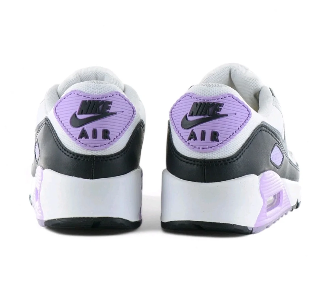 Nike Air Max 90 White/Wolf Grey/Black/Bright Grape
