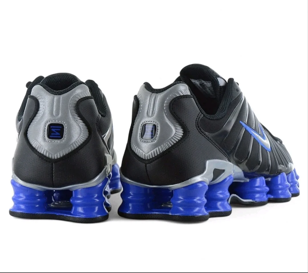 Nike Shox TL Black/Metallic Silver/Lyon Blue