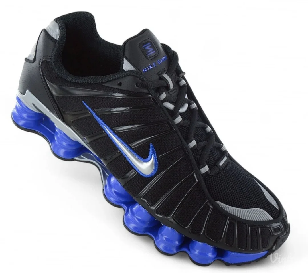 Nike Shox TL Black/Metallic Silver/Lyon Blue