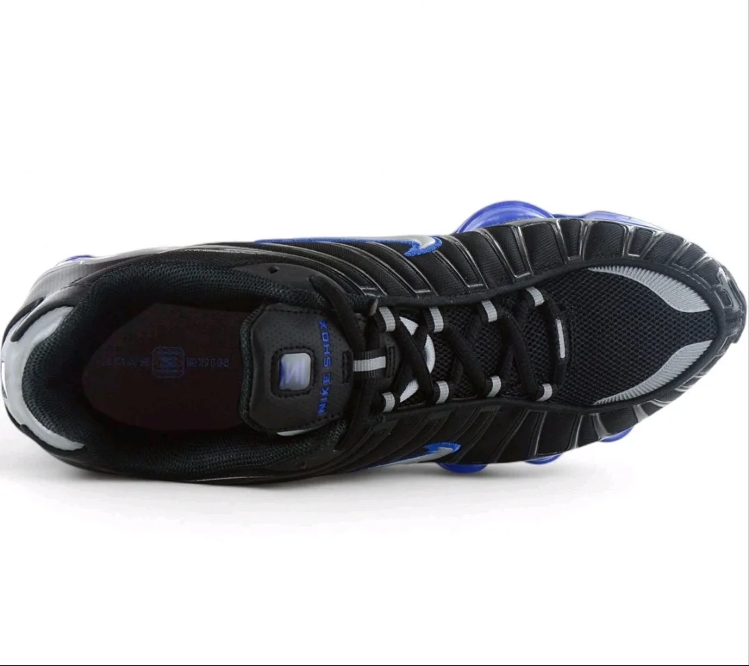 Nike Shox TL Black/Metallic Silver/Lyon Blue