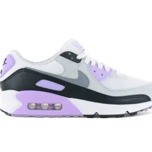 Nike Air Max 90 White/Wolf Grey/Black/Bright Grape