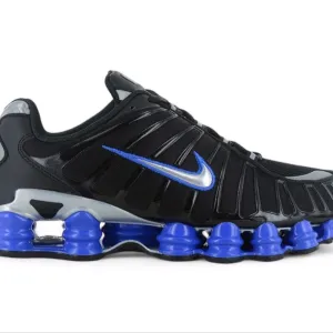 Nike Shox TL Black/Metallic Silver/Lyon Blue