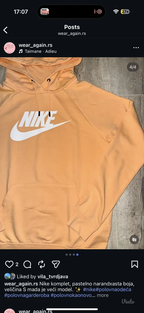 Nike komplet trenerka