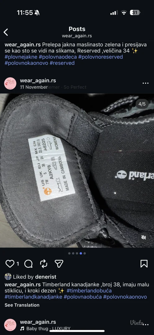 Kanadjanke Timberland