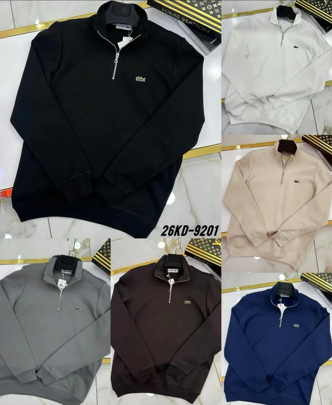 Lacoste quarter zip