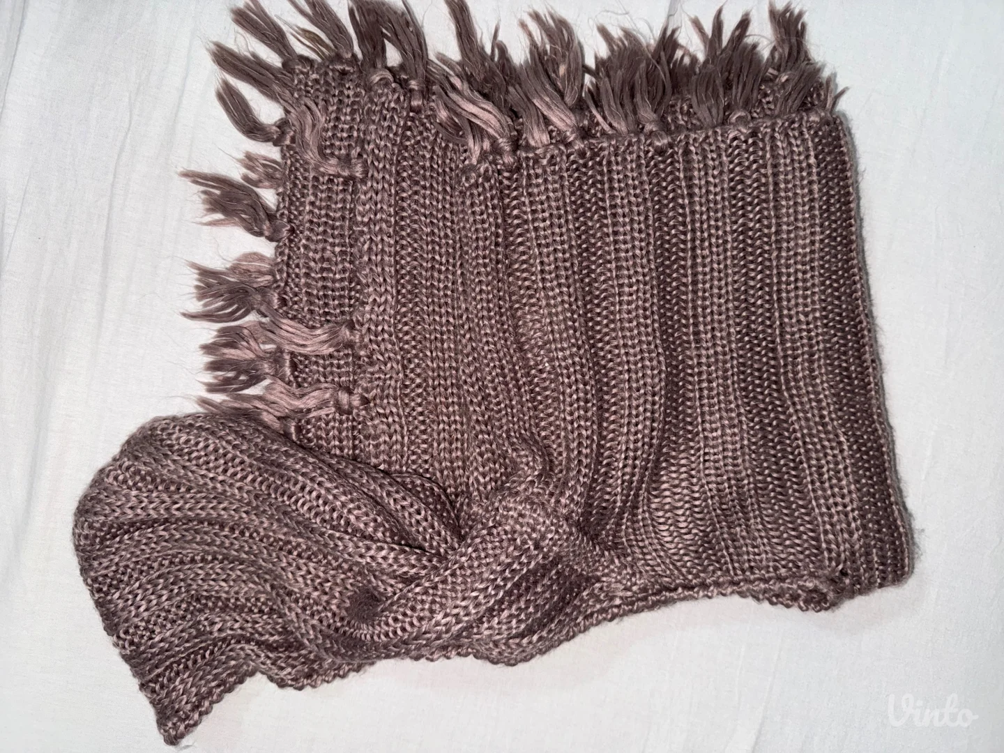 Boho šik za hladne dane: braon pončo