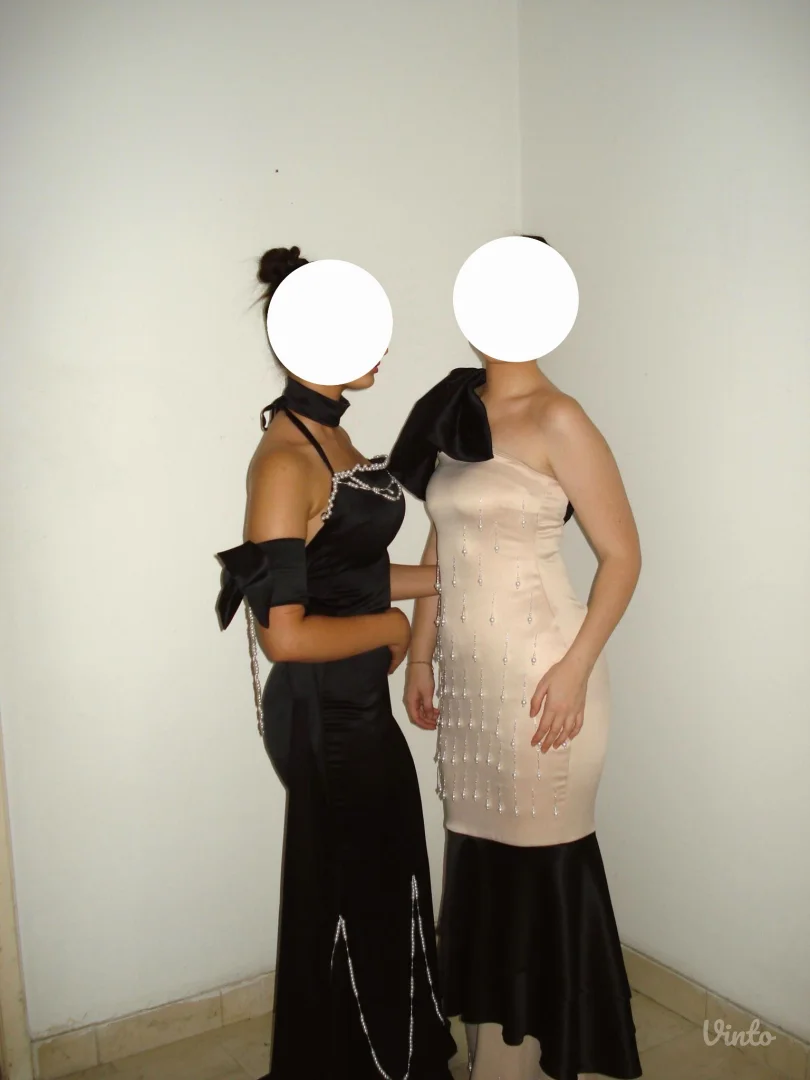 Elegantna haljina rucni rad s