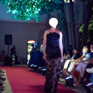 Elegantna haljina rucni rad komplet