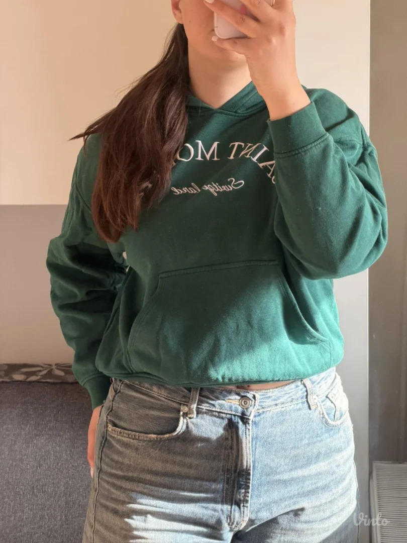 H&M Zelena Dukserica