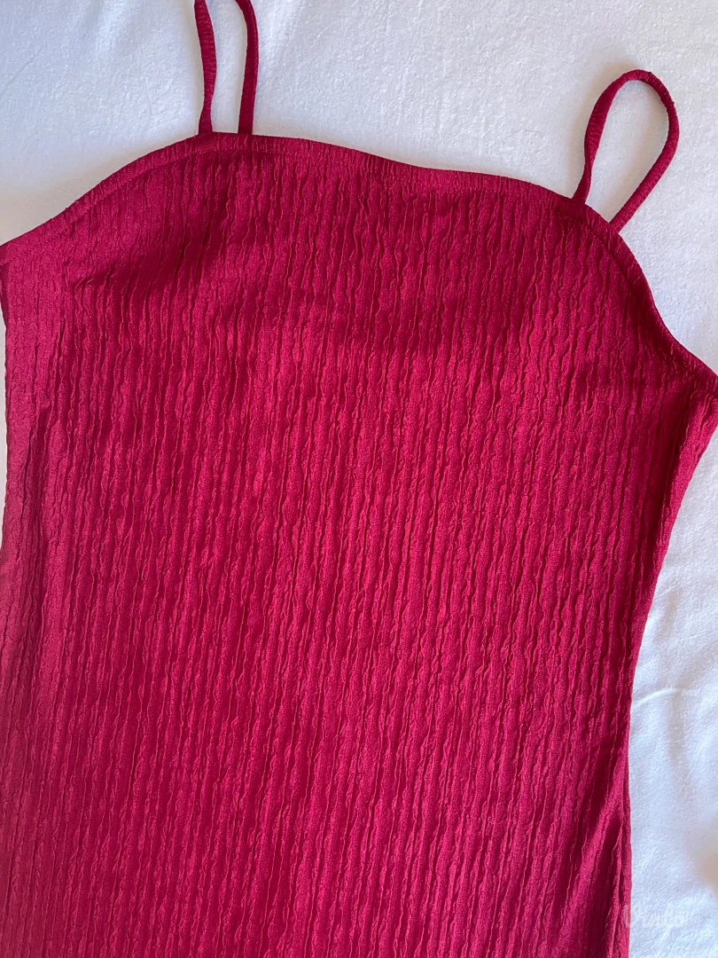Komplet haljina i blejzer bordo vel L NOVO