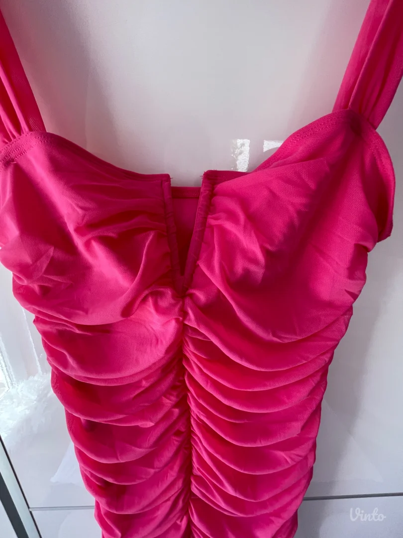 Maturska svečana haljina pink S,M NOVO