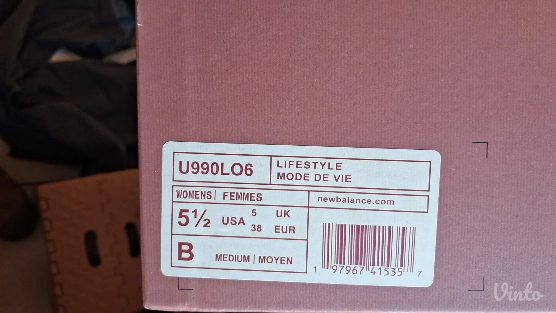 New Balance 990v6 x Loro Piana (38 EU)