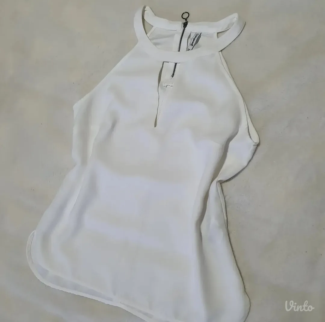 Stradivarius - bela majica