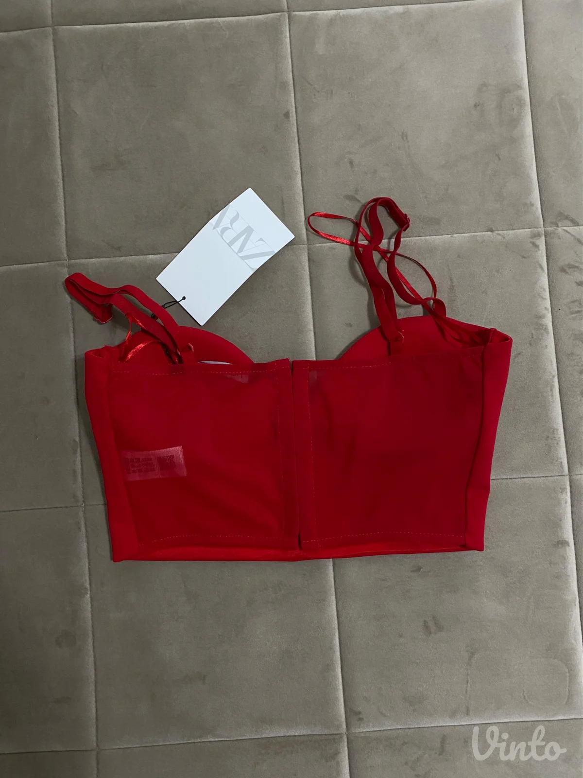 Zara crop majica Novo sa etiketom