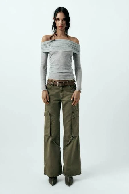 Zara cargo pantalone Nove