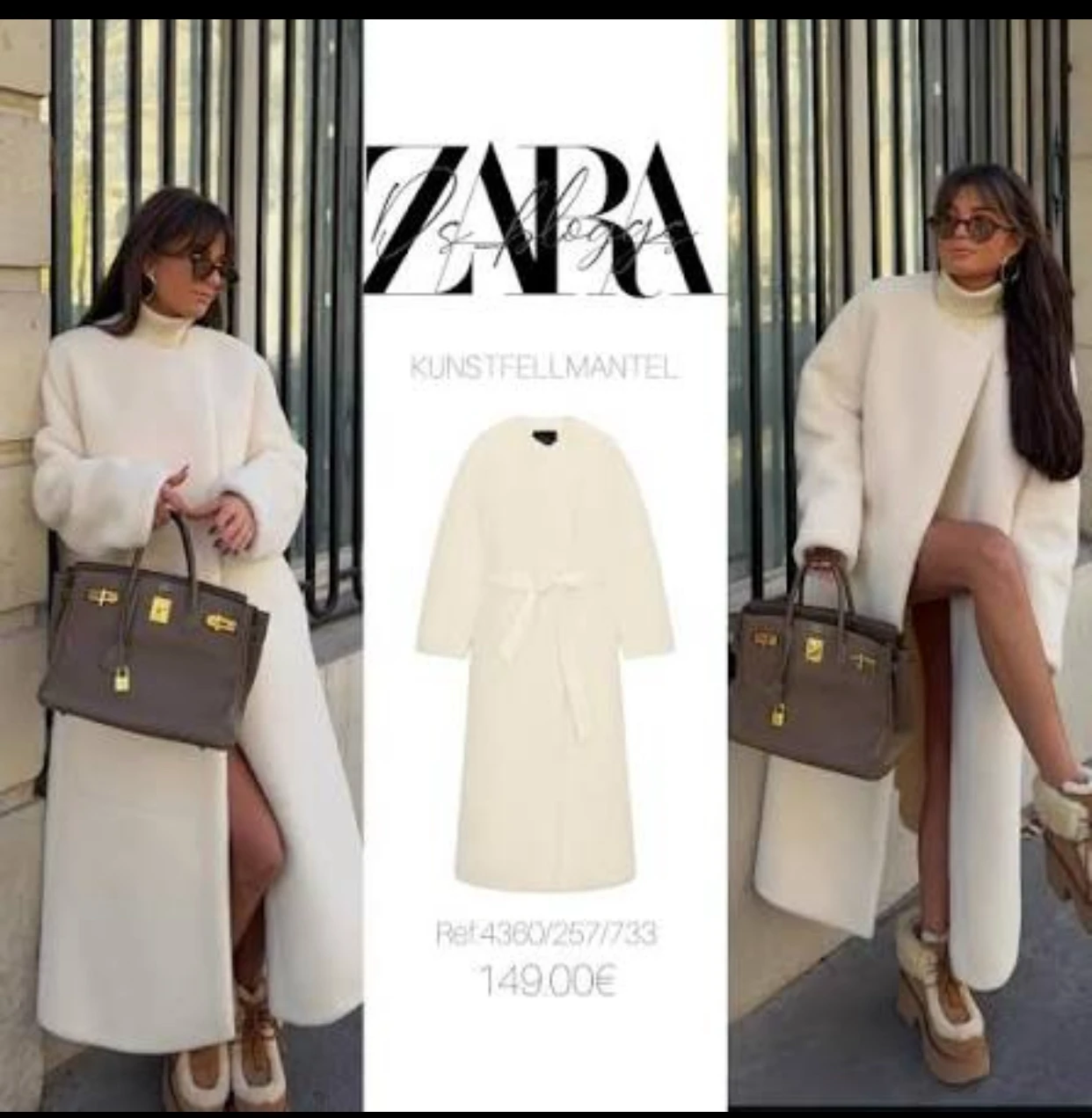 Zara ZW Collection kaput/bunda Novo sa etiketom
