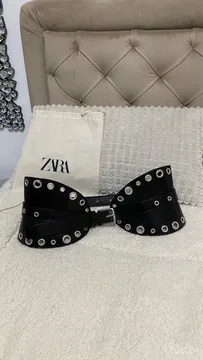 Zara kozni pojas Prirodna koza Nov