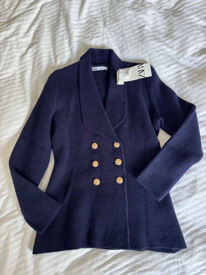 Zara 100% vuna dzemper/sako