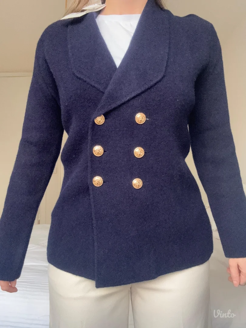 Zara 100% vuna dzemper/sako