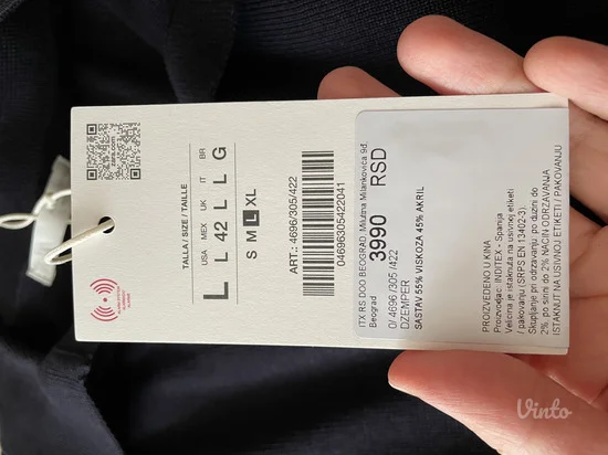 Nov muski Zara dzemper