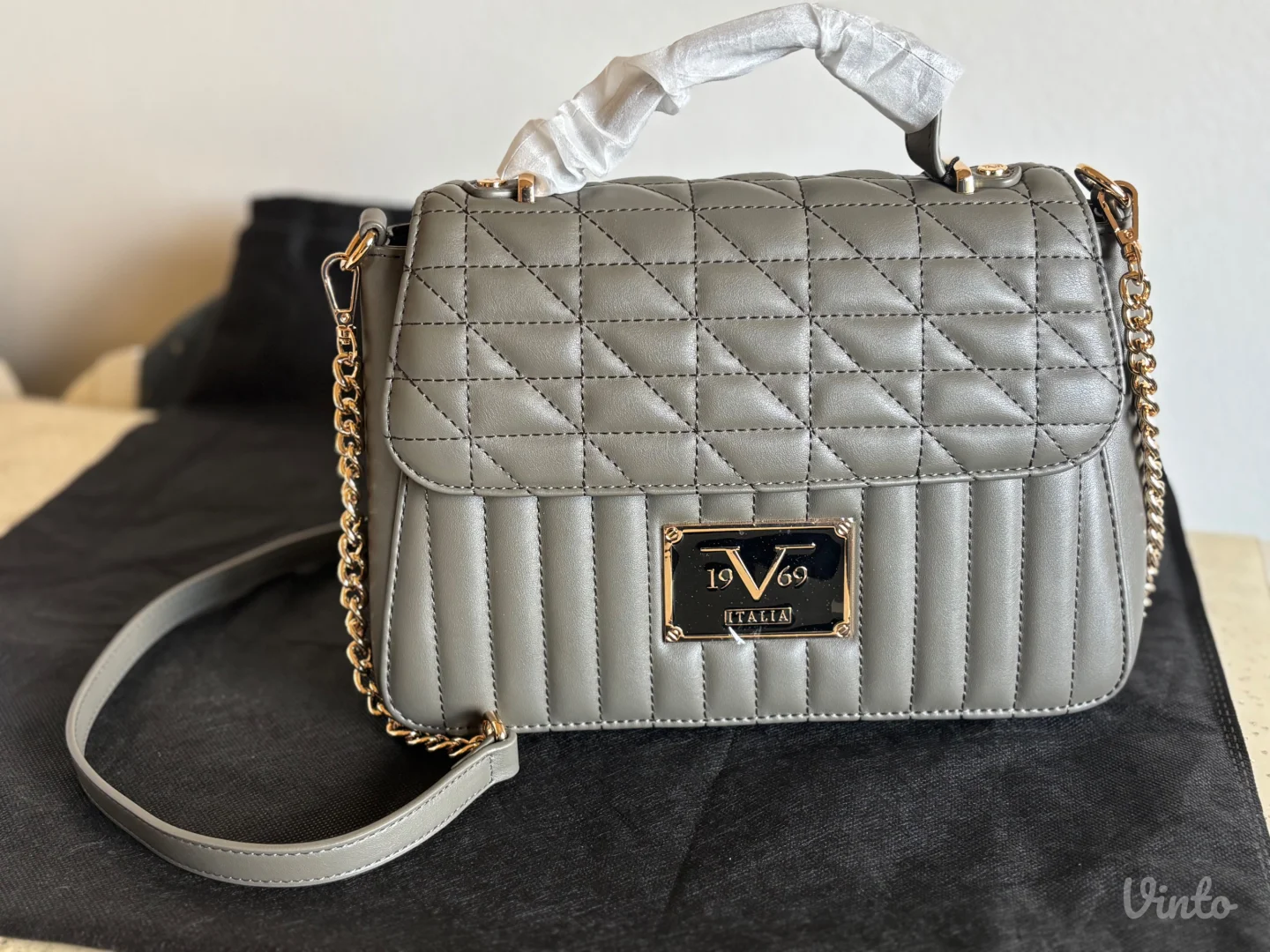 19V69 Italia BIANCA - Cross body bag - taupe gold