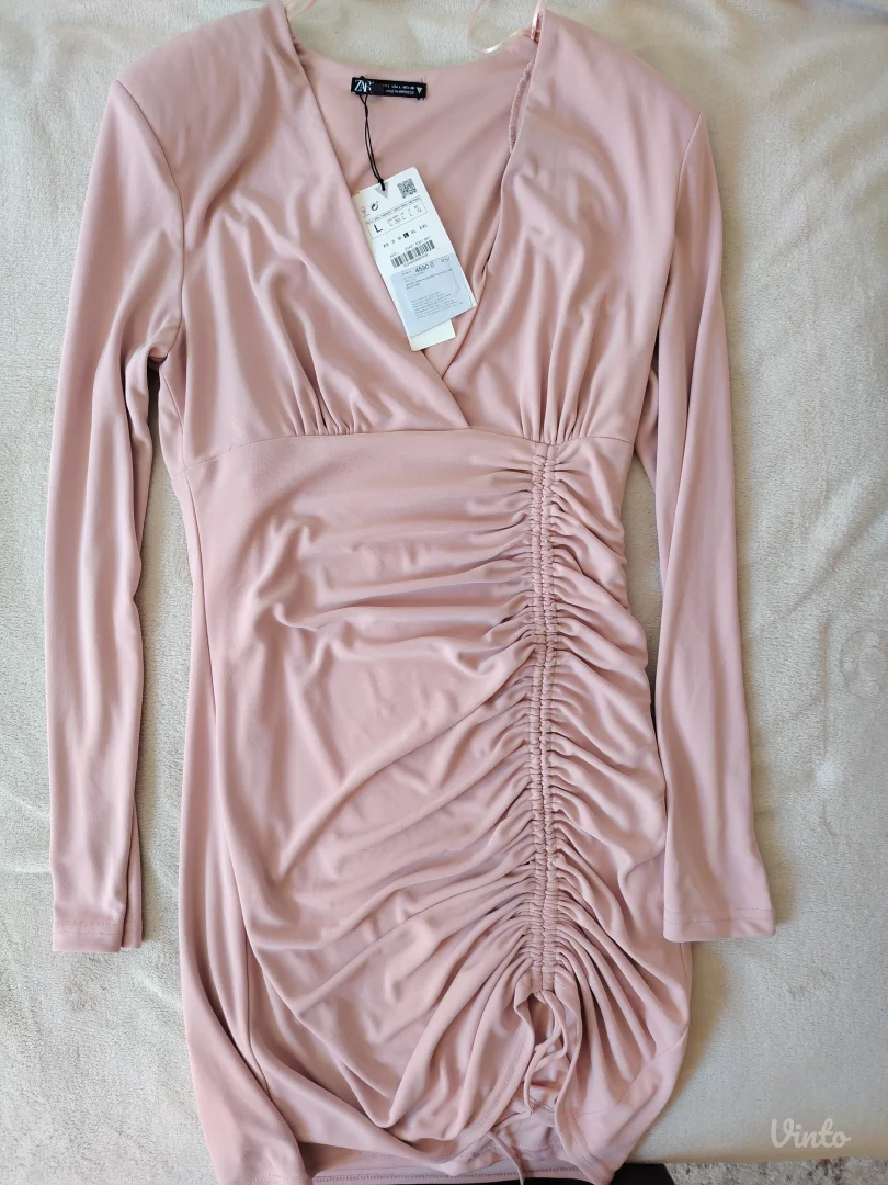 Zara roze haljina