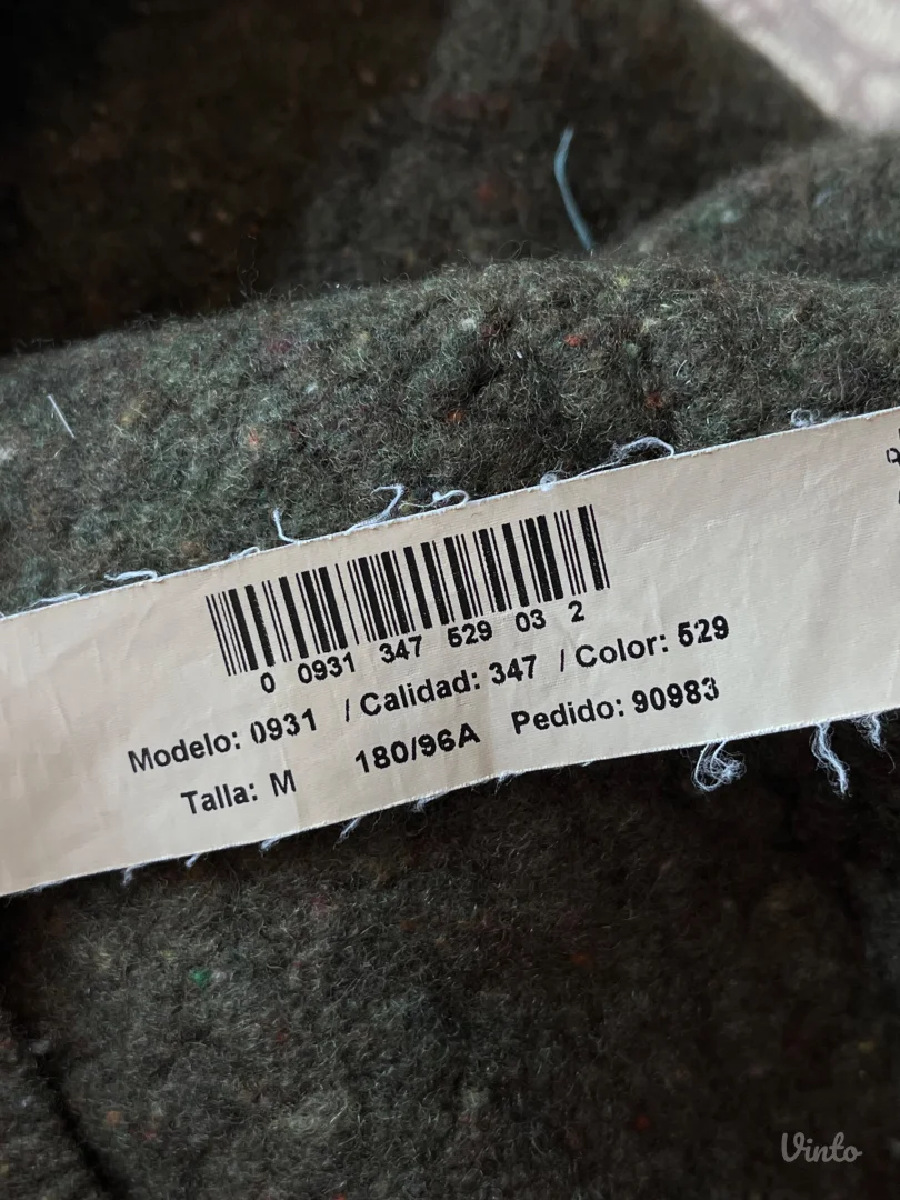 Massimo Dutti maslinasti džemper od vune i kašmira