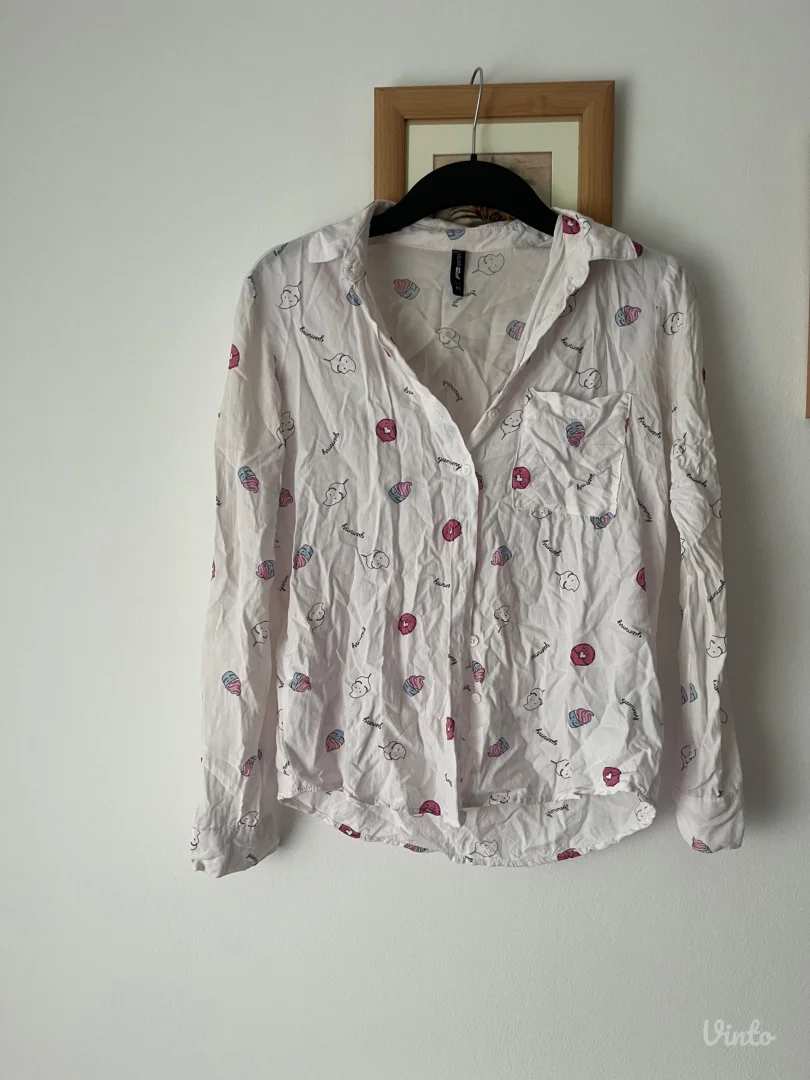 New Yorker košulja sa slatkim motivima