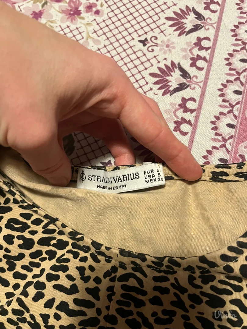 Majica kratkih rukava sa leopard printom