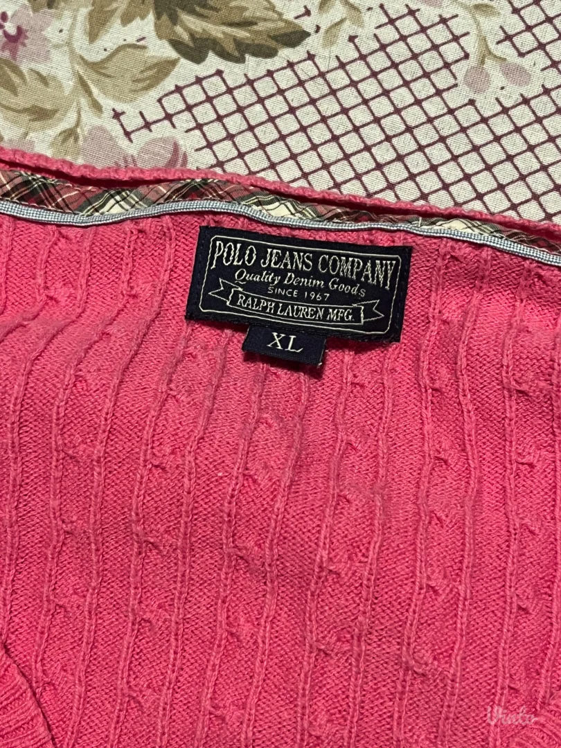 Vintage ružičasti kardigan