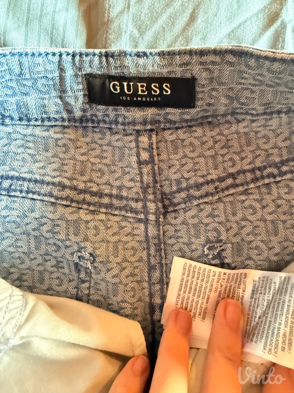 GUESS teksas suknja MAXI