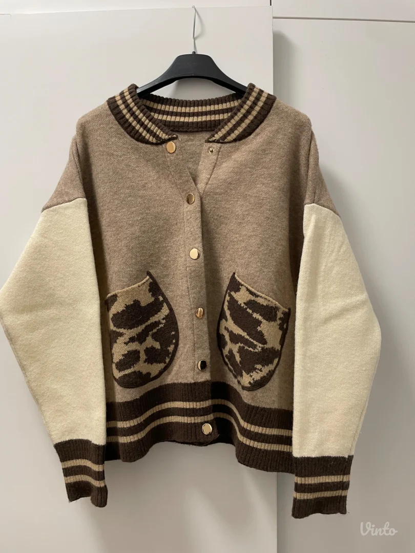 Dzemper jaknica/kardigan