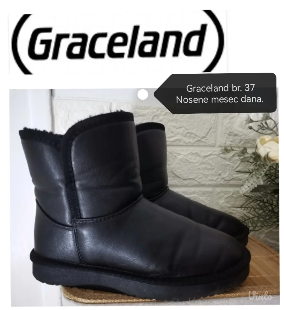 Graceladnd toplo postavljene cizme br. 37