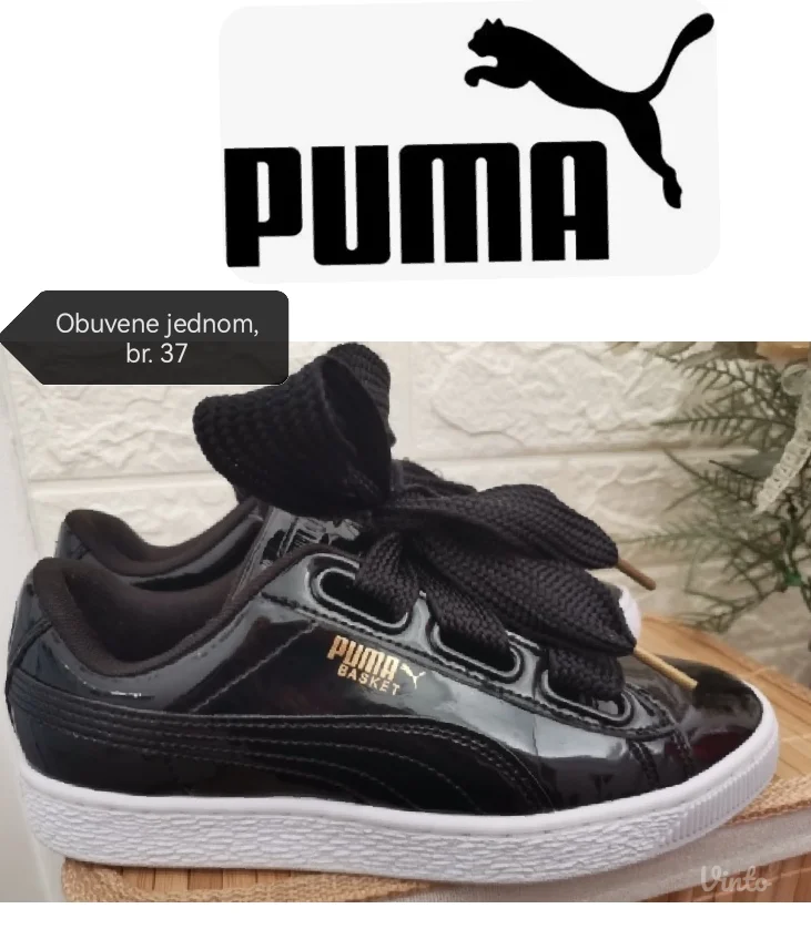 Puma Basket lakovane patike br. 37