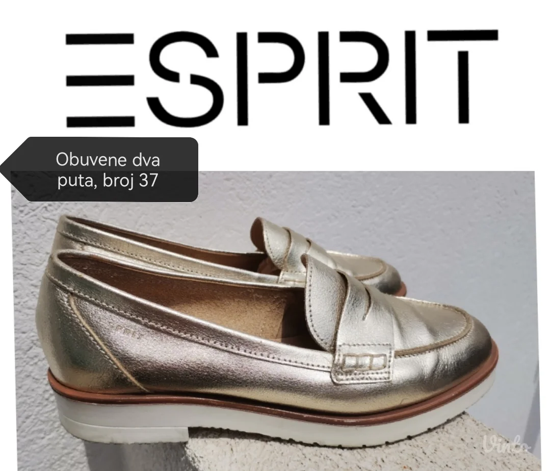 Esprit kozne mokasine br. 37