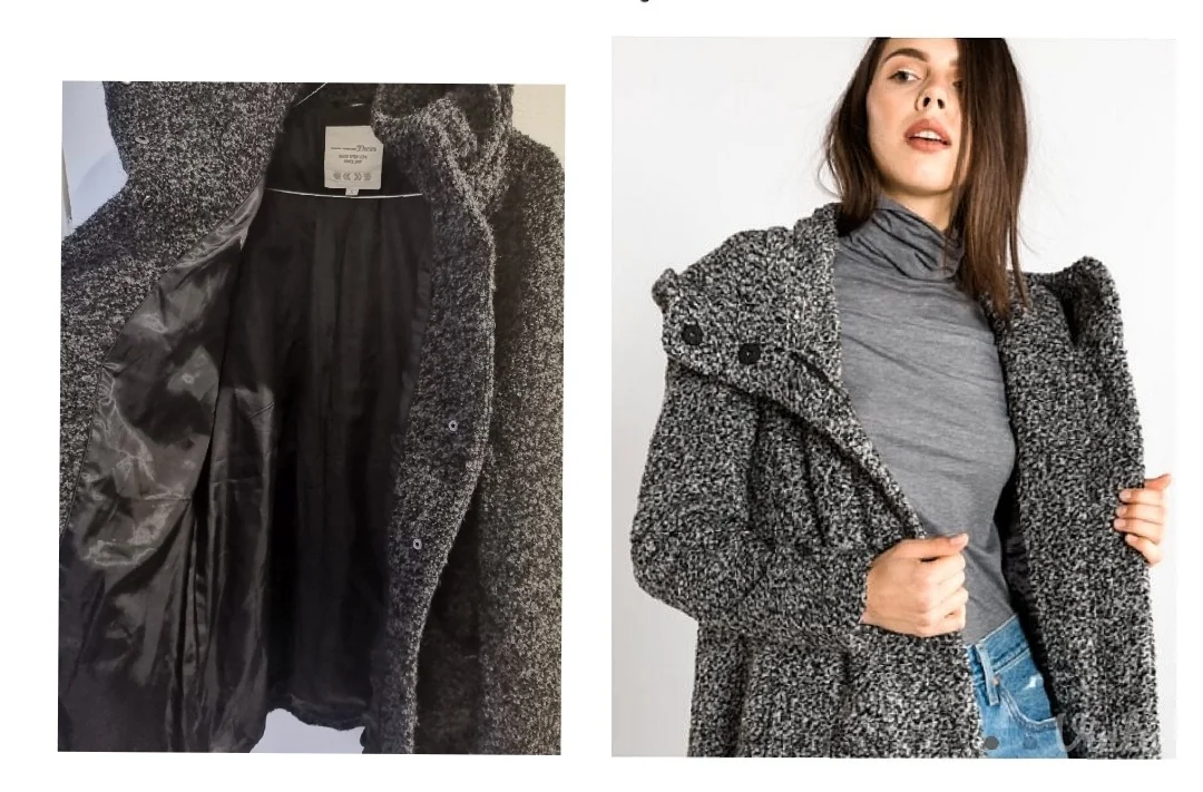 Tom Tailor kaput vel. XL-realno M