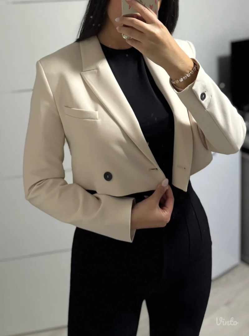 Zara cropped blazer/sako