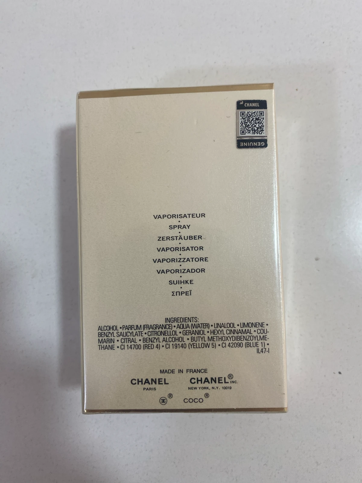 Chanel Coco Mademoiselle Eau de Parfum 100 ml.