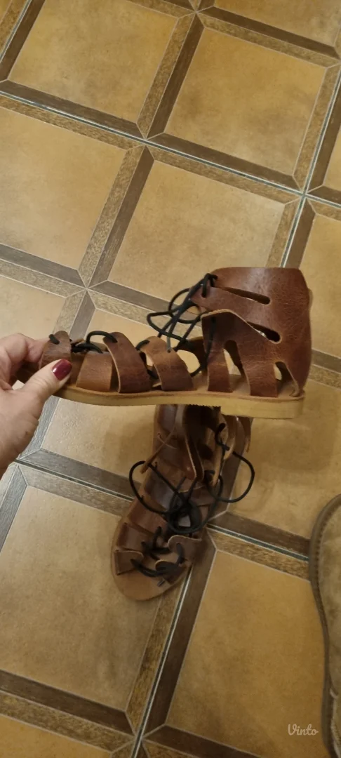 Sandale rimljanke -kožne