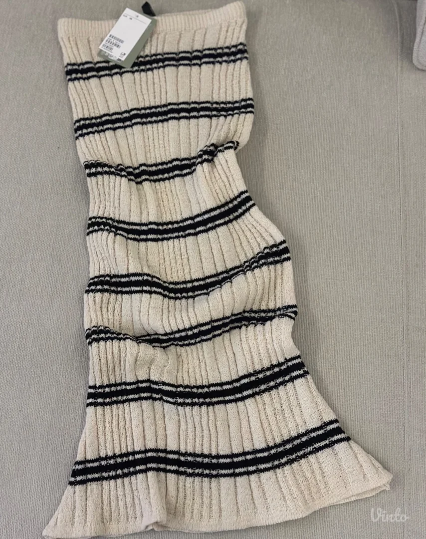 HM trikotažna suknja