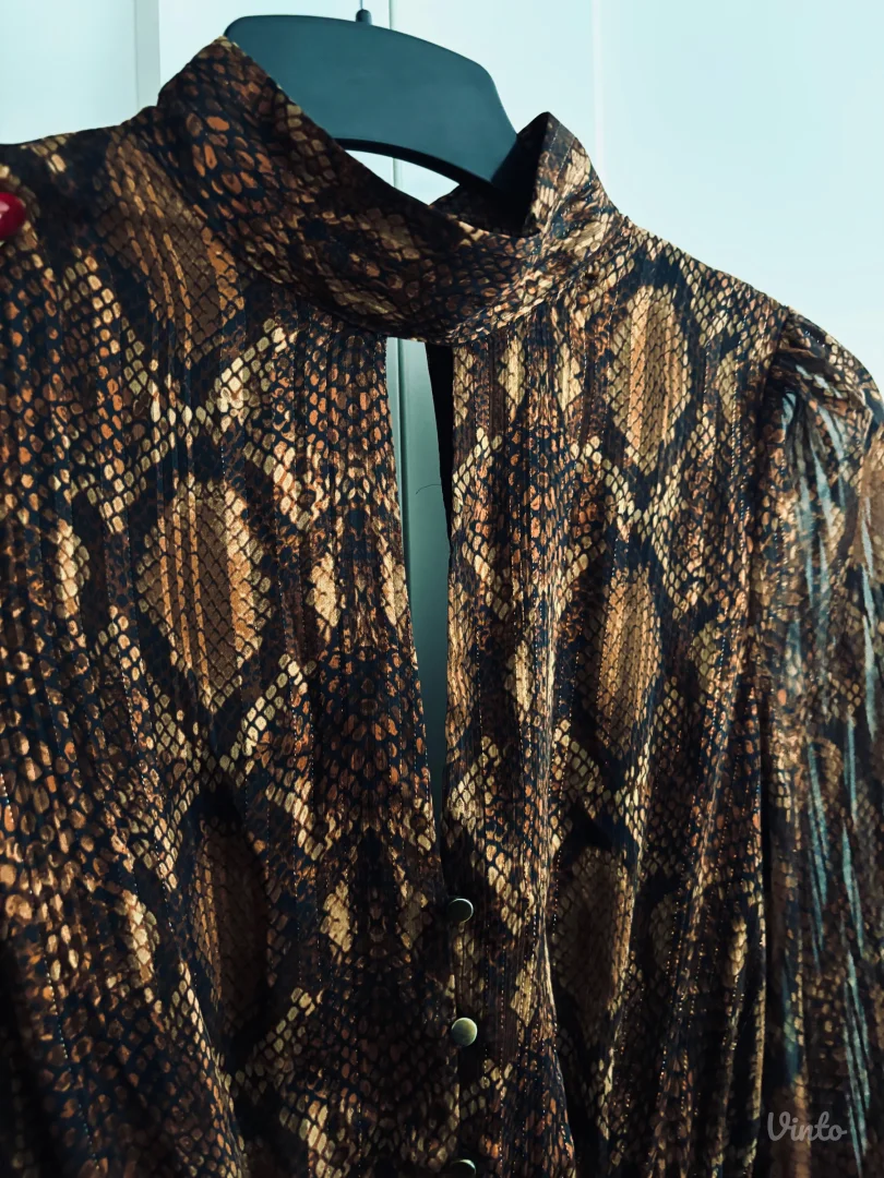 Zara animal print haljina